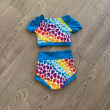Kandi Kouture, Rainbow Hearts and Bright Blue Set, CL