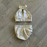 LA Dance Designs, Hailey Set in Shiny Silver, CL 