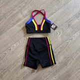 LA Dance, Girls activewear set in black, CL