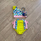 Little Londyn Dancewear, Bow and Ruffles Pineapple Set