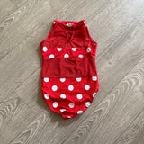 Mesh Detail Polka Dot Ladybug Leotard