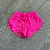 Purple Pixies Dancewear, Fame Petal Shorts in Neon Hot Pink, CM