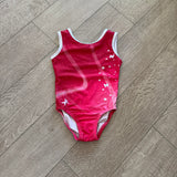 Red Butterfly Gymnastics Leotard on sale discount