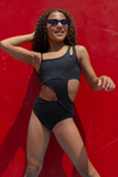 Jo+Jax, Tempo Leotard in Black, YS Child 5/7