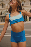 Five Dancewear, Iris Bra in Blue, YL Child 7/8 - Final Sale