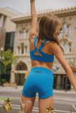 Five Dancewear, Iris Bra in Blue, YL Child 7/8 - Final Sale