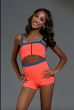 Tiger Friday, Broadway Jumpsuit 2.0 in Cyclone Orange, AS Women's 2/4