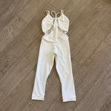Second Skin Dance Costumes Freedomwear, Manhattan Unitard in White, CM