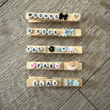 Set of 5 Fun Dance Cheer Pins