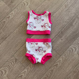 Summer Sky Dancewear, Disney The Aristocats Marie Set in Pink White, CS