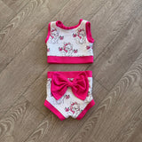 Summer Sky, Disney The Aristocats Marie Set in Pink White, CS