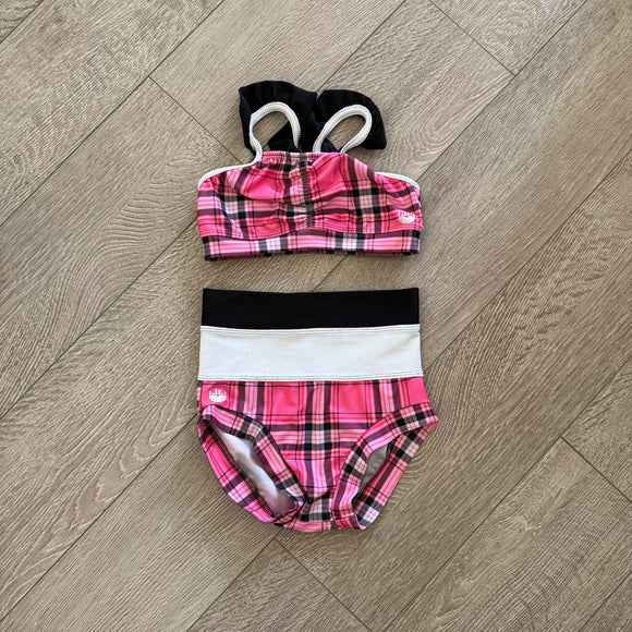 TaytrVibe Dancewear, BlackPink Checkered Dance Set