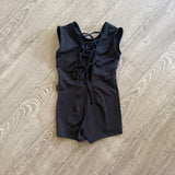 Tiger Friday, Bombshell Jumpsuit in Black, CXL