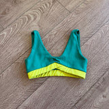 Tiger Friday Dancewear, 13 reversible Crop Top in Spring Green, CXL