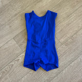 Tiger Friday Dancewear, Bombshell Jumpsuit in Royal Blue, CXL