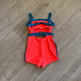 Tiger Friday Dancewear, Broadway Jumpsuit 2.0 in Cyclone Orange, CXL 