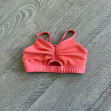 Tiger Friday Dancewear, Celebrity Bra in Melon Orange, CL