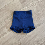 Tiger Friday Dancewear, Filly Bootie Short in Navy Blue, CL