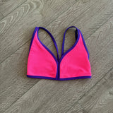 Tiger Friday Dancewear, Georgia Bra in Catwalk Pink Purple, AXS