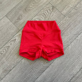 Tiger Friday Dancewear, Hayworth Shorties in Cherry Red, CL