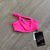 Tiger Friday Dancewear, High Drama Crop Top in Hot Punk Pink, CL