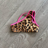 Tiger Friday Dancewear, Journey Bra in Lavish Leopard Pink, CL