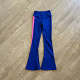 Tiger Friday Dancewear, Kennedy Flares in Voltage Blue Pink, CL 