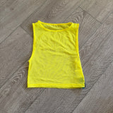 Tiger Friday Dancewear, Mesh Tank Top in Yellow, CL