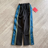Tiger Friday Dancewear, Oh Snap Tearaway Pants in Raven Black Blue, CL