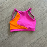 Tiger Friday Dancewear, Orbital Crop Top in Mai Tai Pink, CL