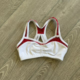 Tiger Friday Dancewear, Ozzie Crop Top in Cherry Ice Red White, CL