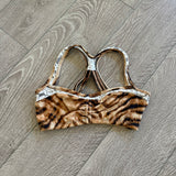 Tiger Friday Dancewear, Ozzie Crop Top in Siberian Tiger, AS