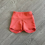 Tiger Friday Dancewear, Ruth Shorties in Melon Orange, CL