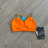 Tiger Friday Dancewear, Sizzle Crop Top in Boulevard Orange, AXS 