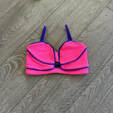 Tiger Friday Dancewear, Solar Crop Top in Catwalk Pink, CXL 