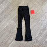 Tiger Friday Dancewear, True Retro Flare Pants in Black, CM 
