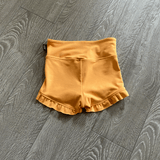Tiger Friday, Filly Bootie Shorts in Creamsicle Yellow, CM