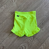 Tiger Friday, Filly Bootie Shorts in Fiji Neon Green, CL