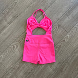 Tiger Friday, Knockout Jumpsuit in Hot Punk Pink, CXL