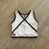 Tiger Friday, Latina Mesh Tank in Elvis White, CL