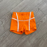 Tiger Friday, Miami Shorties Dance Shorts in Julius Orange, CL 