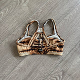 Tiger Friday, Ozzie Crop Top in Siberian, CXL