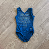 k-Bee, Majestic Eagle Gymnastics Leotard in Teal