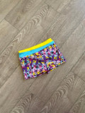 Jacques Moret Kids, Bright Colorful Dance Shorts, CM 8/10