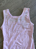 Jacques Moret Kids, Ballet Pink Stoned Leotard, CM 8/10