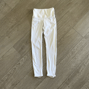 Tiger Friday, Covert Convertible Stirrup Legging in White, CL 8/10