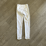 Tiger Friday, Covert Convertible Stirrup Legging in White, CL 8/10