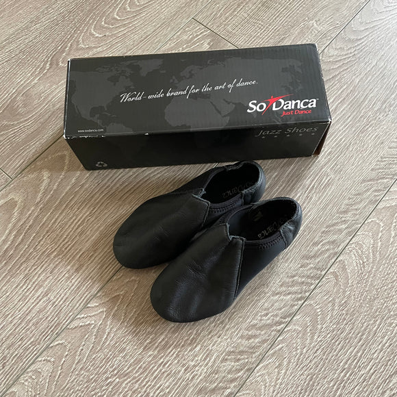 So Danca, Toddler Jazz Shoes in Black, Size Kids 11.5M
