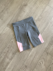 Nike, Grey Pink Biker Shorts, CL 12/14