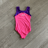 Jojo Siwa x Danskin, Pink Purple Rhinestone Leotard, CM Child 8/10